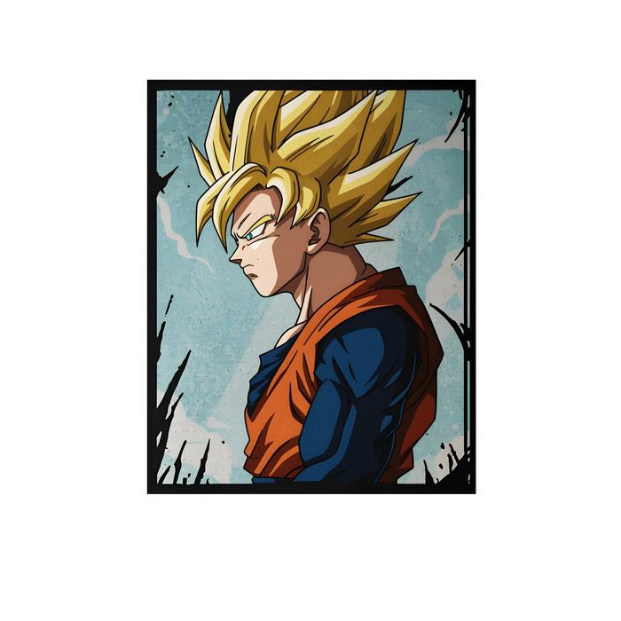 Világító falikép - Dragon Ball