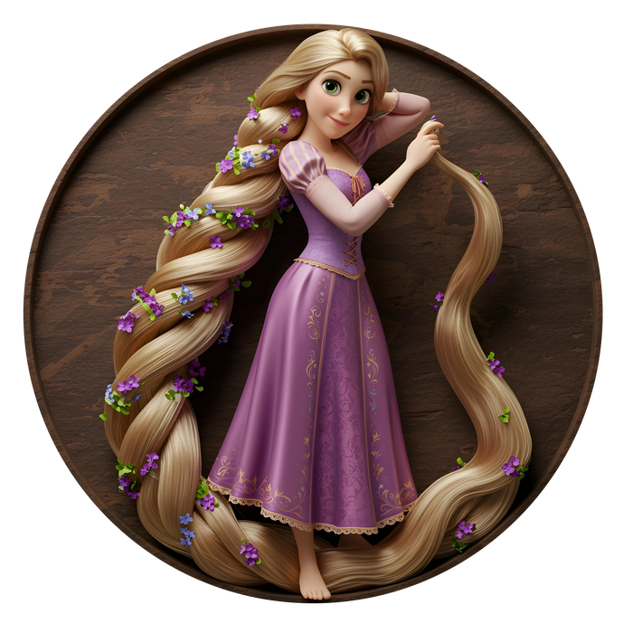 Fa Falikép - Rapunzel