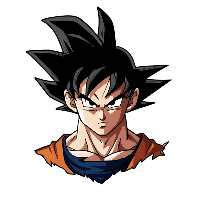 Világító falikép - GOKU - Dragon Ball