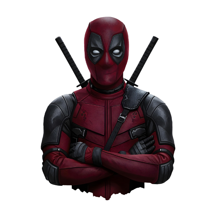 Világító falikép - Deadpool
