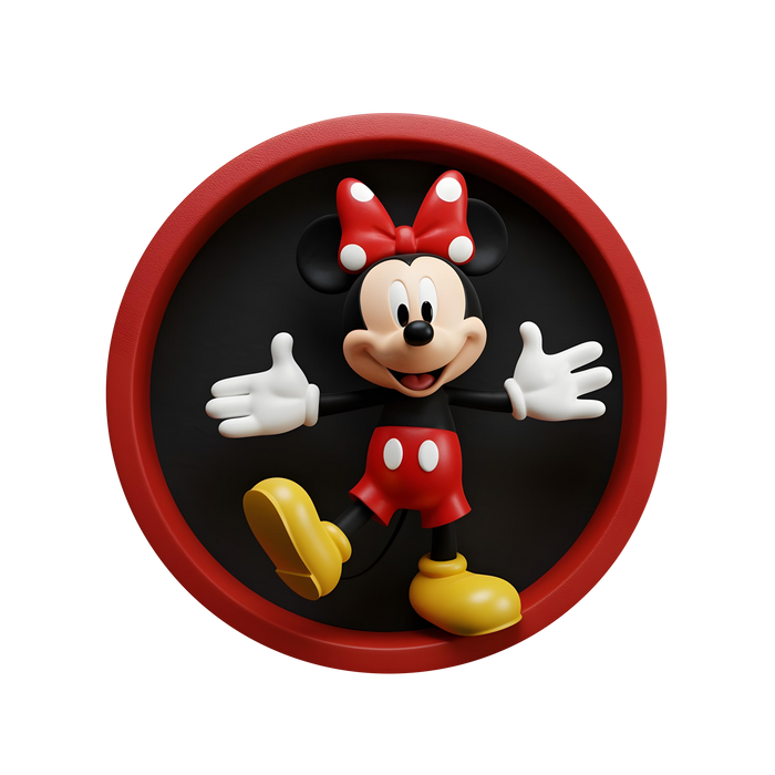 Világító falikép - Minnie Egér - Éjjeli lámpa