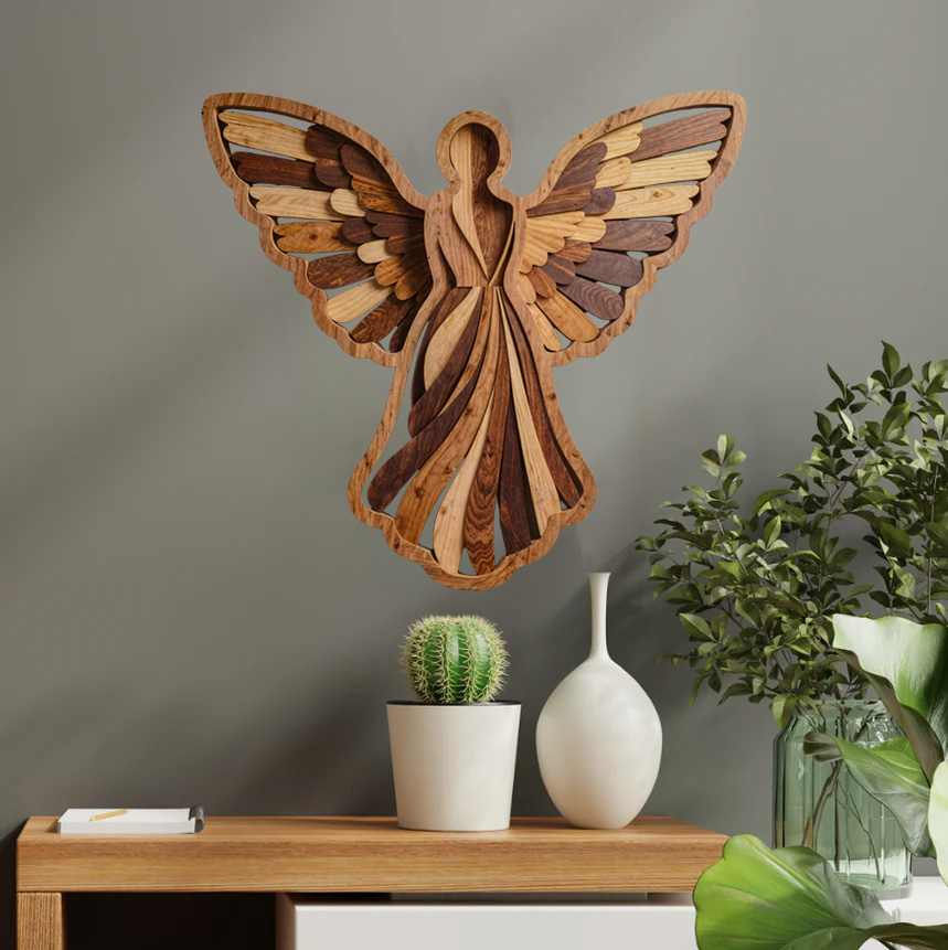 Colorful Wooden Wall Decorations