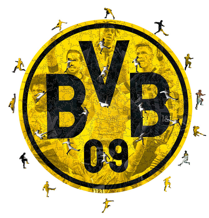 Borussia Dortmund - players - Wooden Jigsaw Puzzle BVB