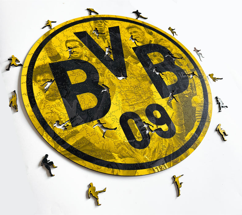 Borussia Dortmund - players - Wooden Jigsaw Puzzle BVB