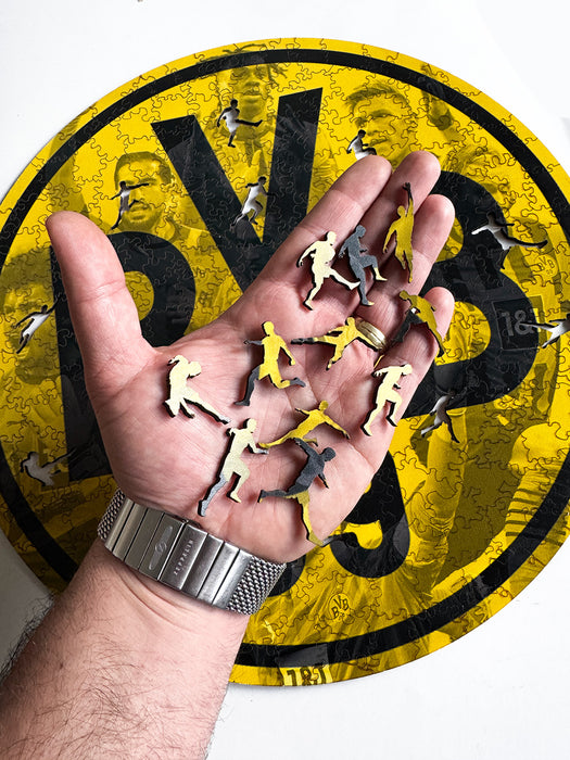 Borussia Dortmund - players - Wooden Jigsaw Puzzle BVB