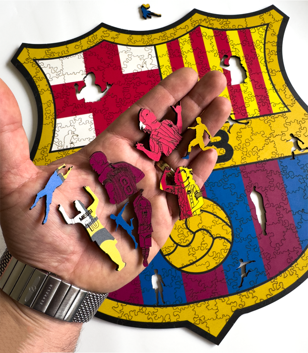 FC Barcelona Klasik Fa puzzle