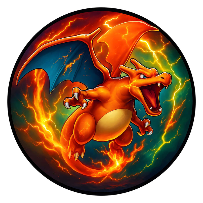 Charizard Pokémon - Fa puzzle