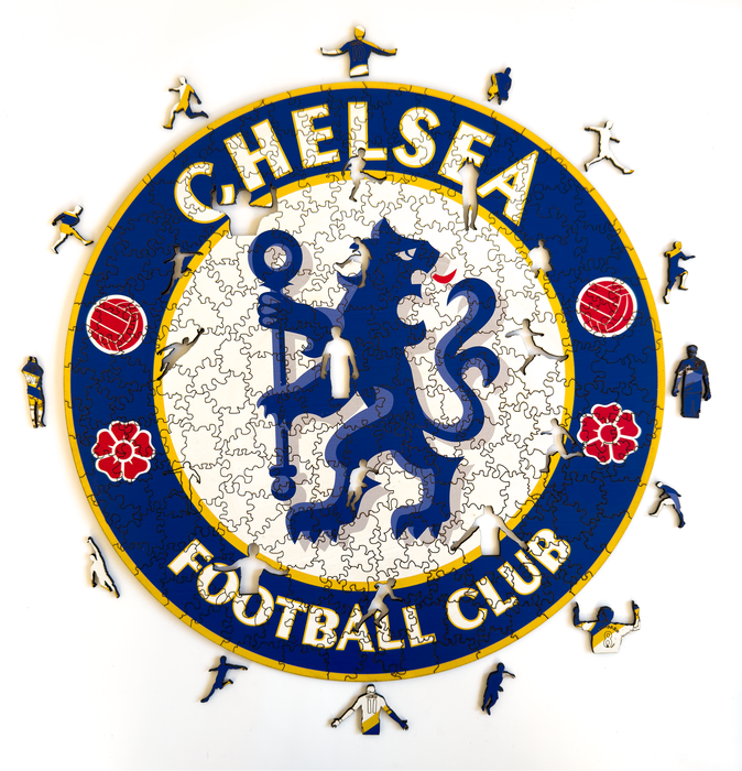 Chelsea FC - Klasszikus - Fa puzzle