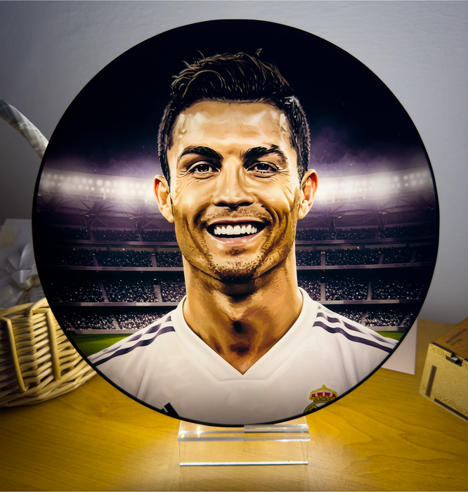 Asztali lámpa Cristiano Ronaldo Portrait