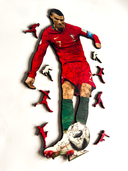 Cristiano Ronaldo - Portugal - Fa puzzle