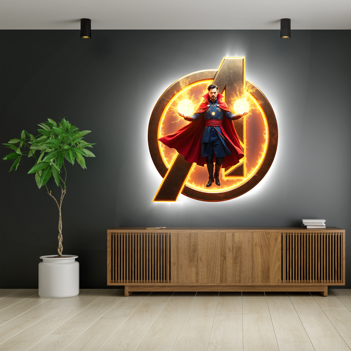 Világító falikép - Doctor Strange