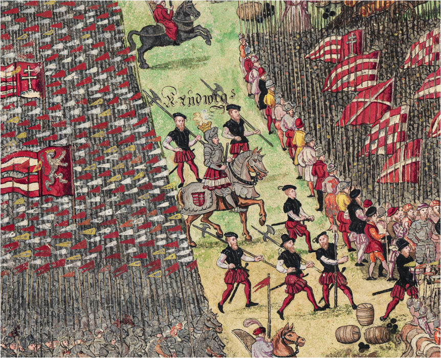 A mohácsi csata 1526 – Johann Schreier (1555) -Fa puzzle