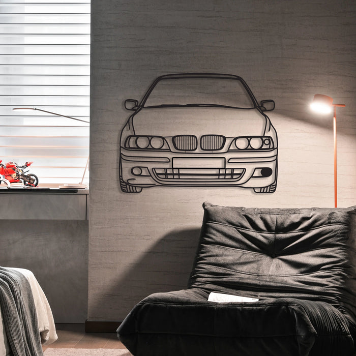 Fa faldekoráció - BMW E39