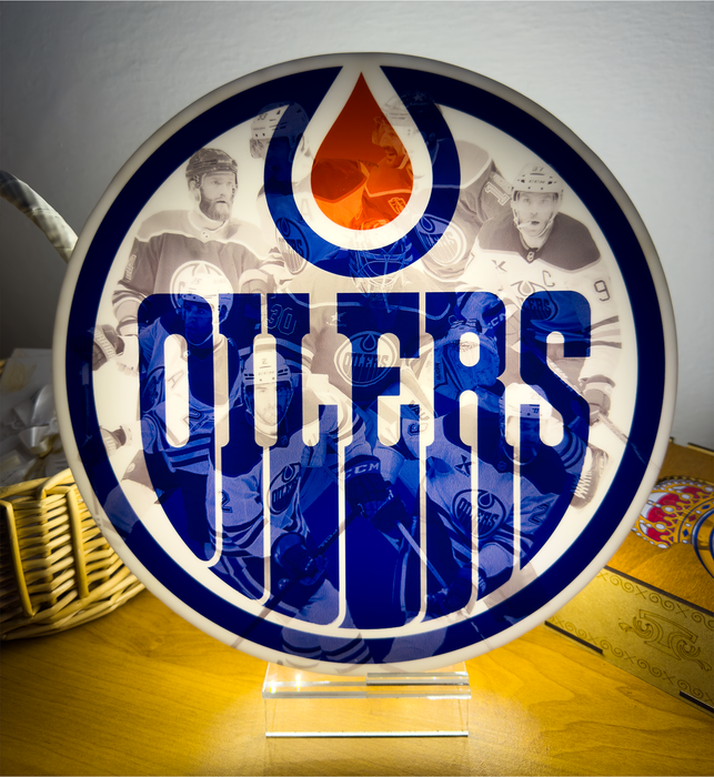 Asztali lámpa Edmonton Oilers NHL