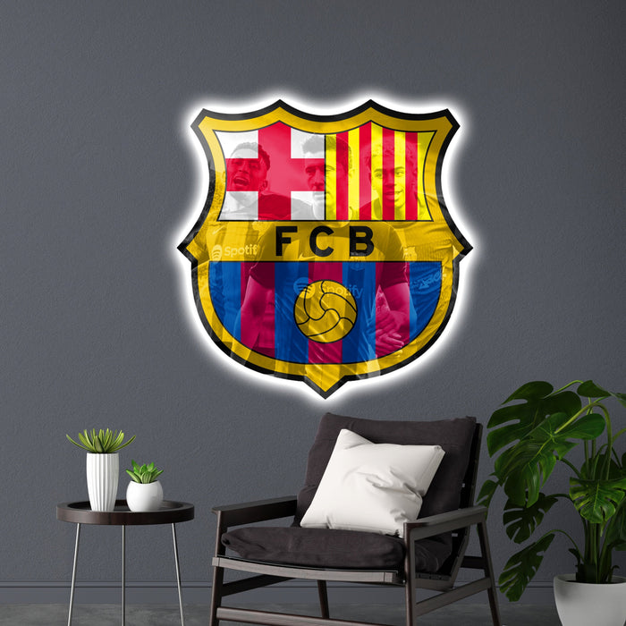 Világító falikép FC Barcelona - 2025