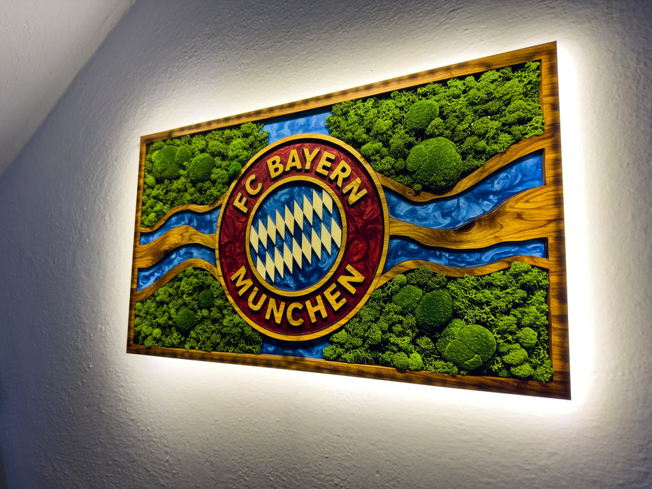 Világító falikép Bayern München 