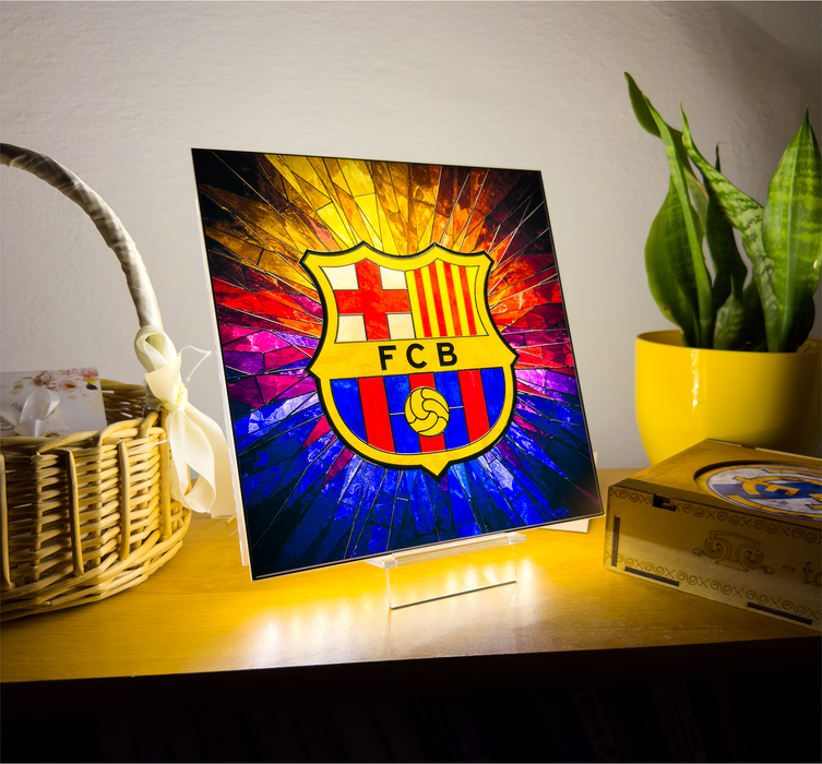 Asztali lámpa FC Barcelona - Crystal