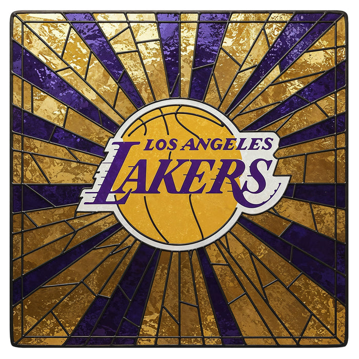 Los Angeles Lakers - NBA - Üvegből készült, stilizált Világító falikép