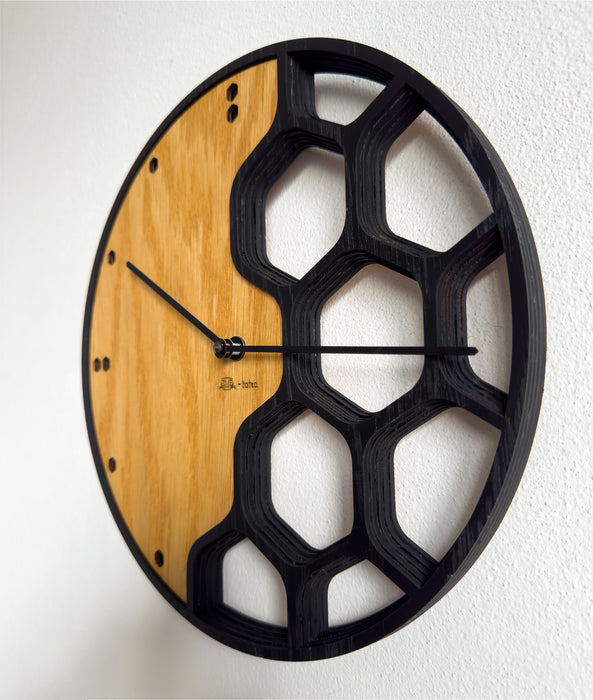 3D tölgyfa falióra - T-Tatra Honeycomb - 30 cm/50 cm/84 cm