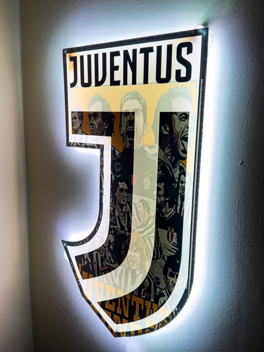 Világító falikép Juventus - Legends 