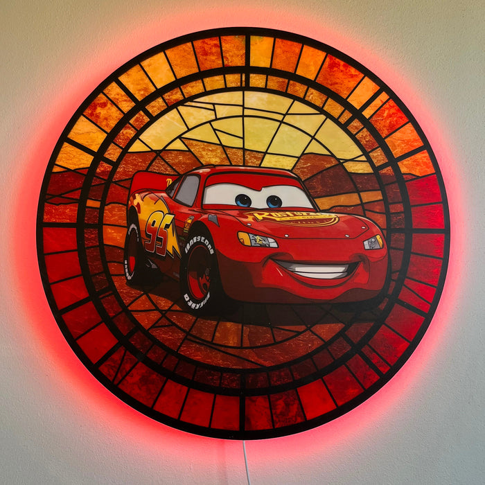 Világító falikép - McQueen
