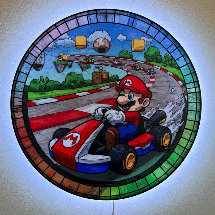 Világító falikép - Super Mario
