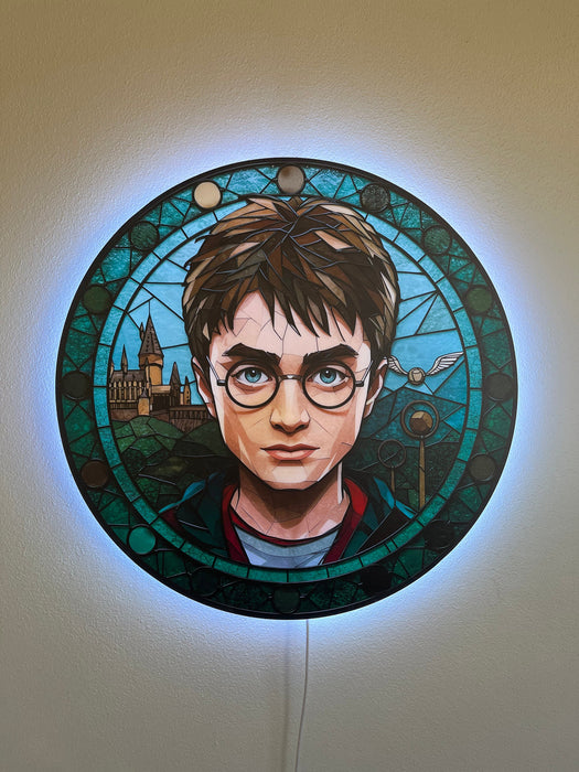 Világító falikép - Harry Potter