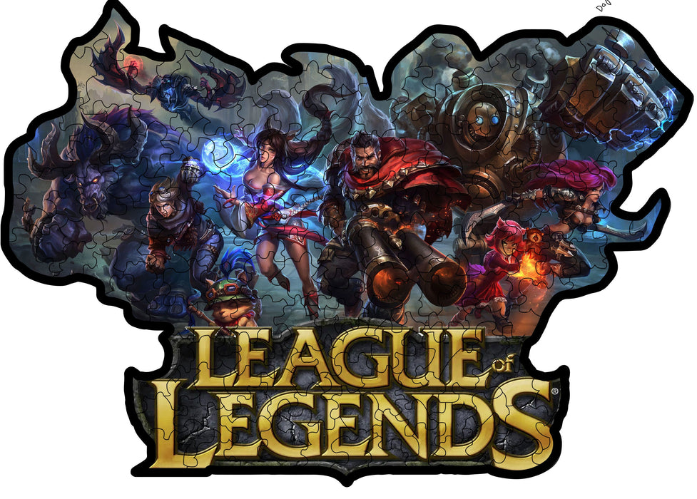 League of Legends - Régi vágású Fa puzzle