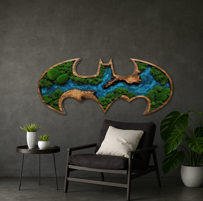 Moss Fa Falikép - Batman