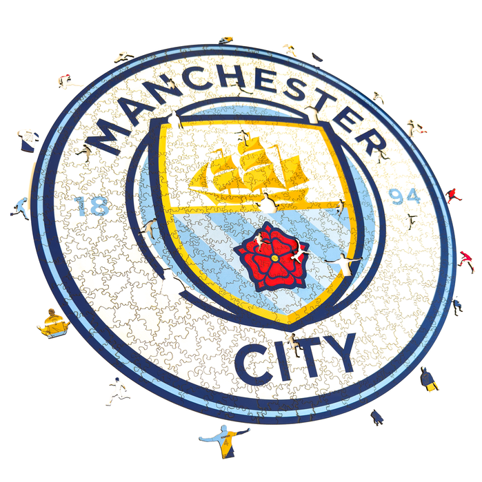 Manchester City - Legendák - Fa puzzle