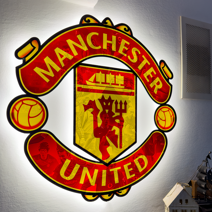 Világító falikép Manchester United - Legends