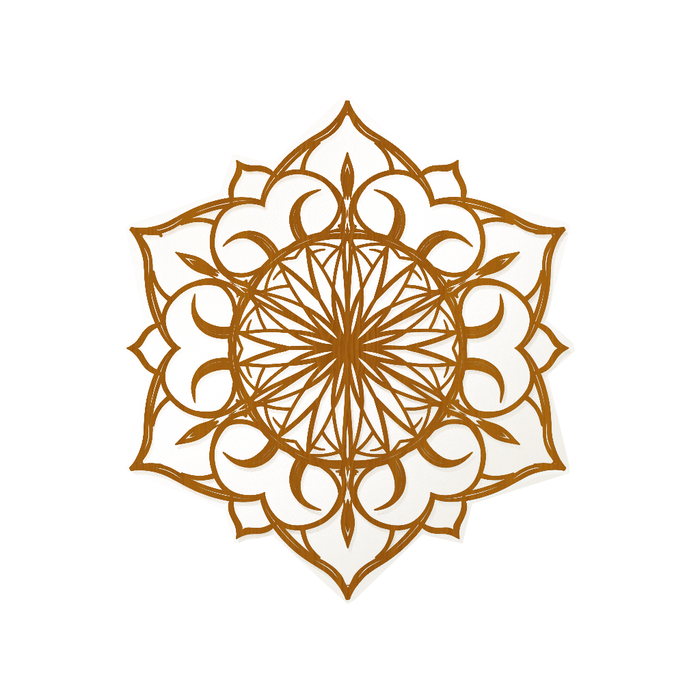 Fa Falikép- Mandala Energiakör
