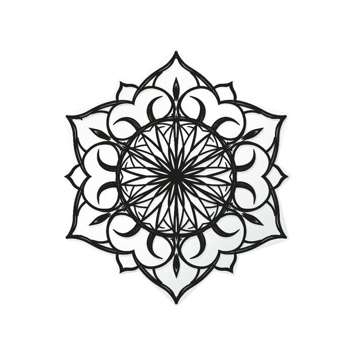 Fa Falikép- Mandala Energiakör