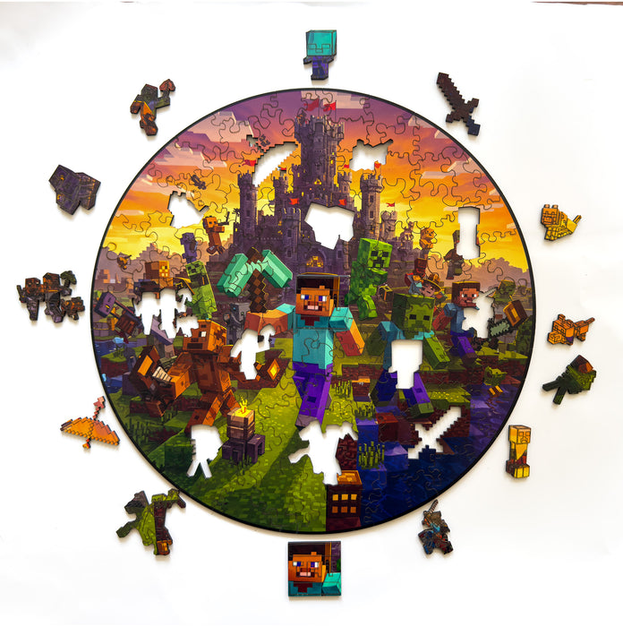 Minecraft II. - Fa puzzle