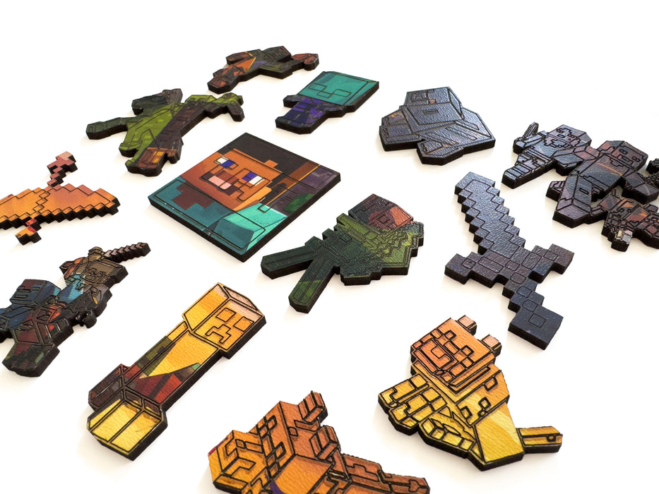 Minecraft II. - Fa puzzle
