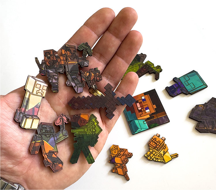 Minecraft II. - Fa puzzle