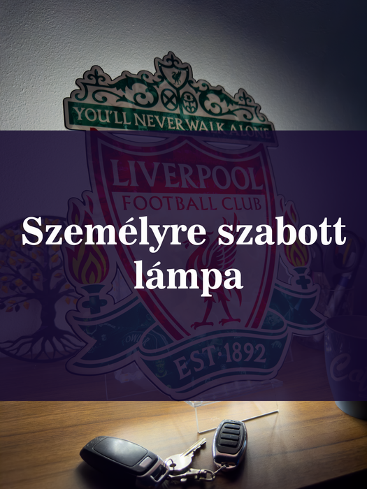 Személyre szabott lámpa