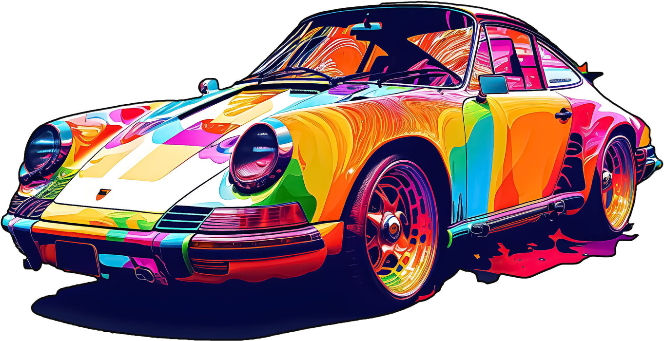 Porsche 911 Herr Ferdinand - Fa puzzle