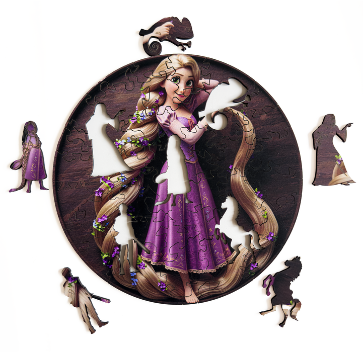 Rapunzel - Fa puzzle
