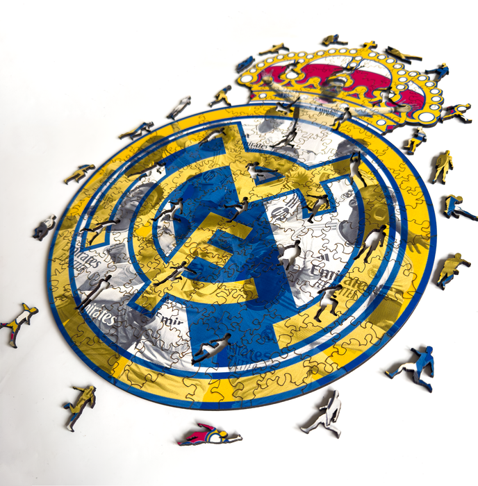 Real Madrid - játékosok - Fa puzzle
