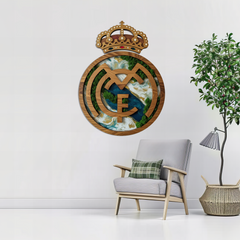 Moss and Marble Fa Falikép - Real Madrid