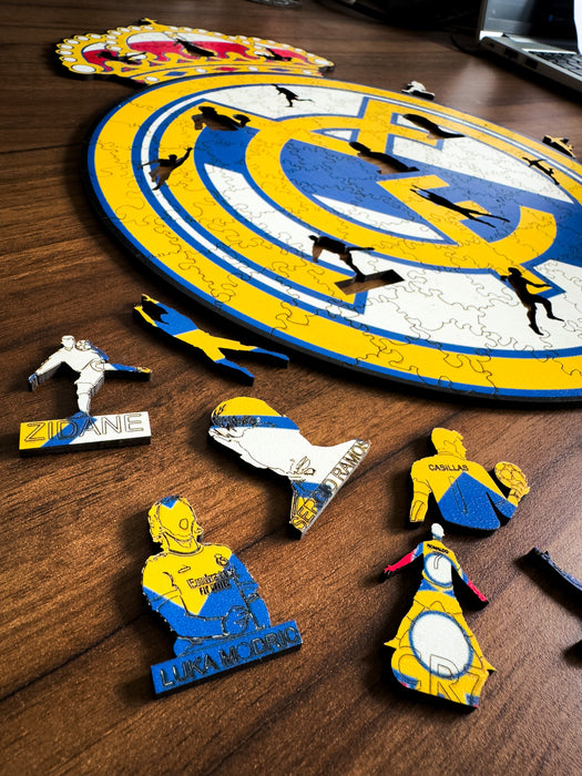 Real Madrid klasszikus - Fa puzzle