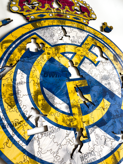 Real Madrid - legendák - Fa puzzle