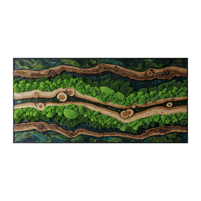 Fa Falikép - Moss Harmony