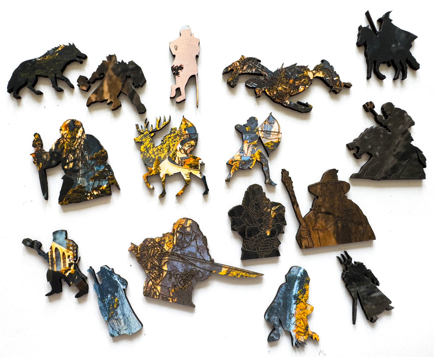 The Shire Landscape  - Wooden Jigsaw Puzzle