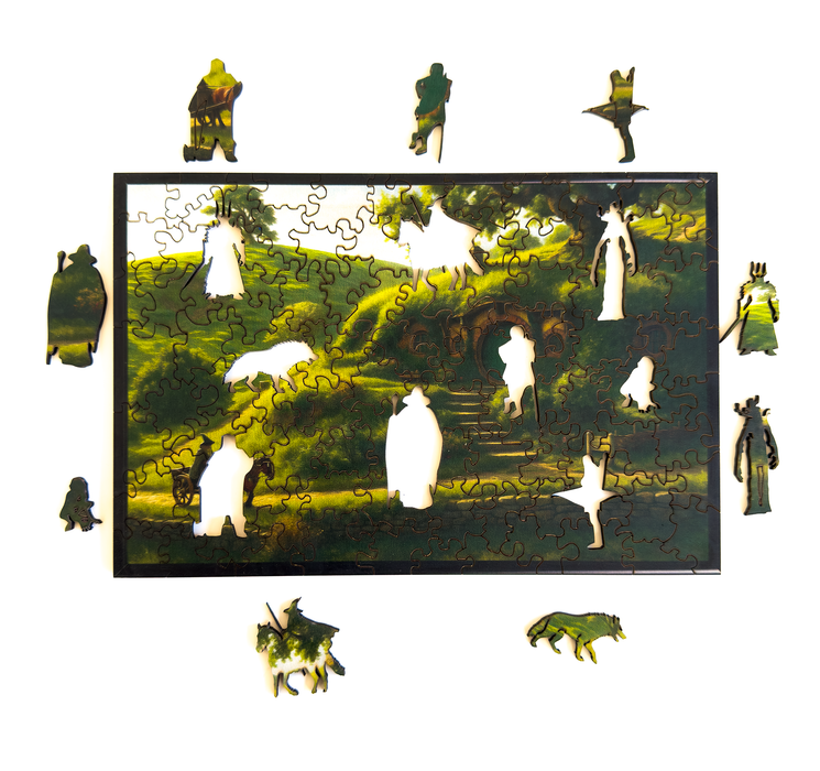 The Shire Landscape  - Wooden Jigsaw Puzzle