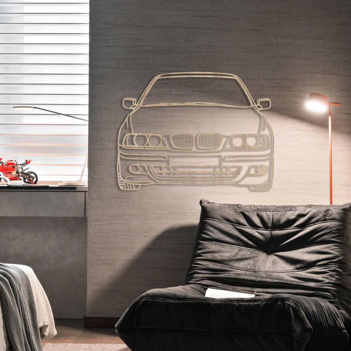 Fa faldekoráció - BMW E39