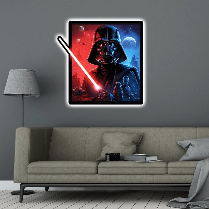 Világító falikép - Star Wars - Az Árnyék