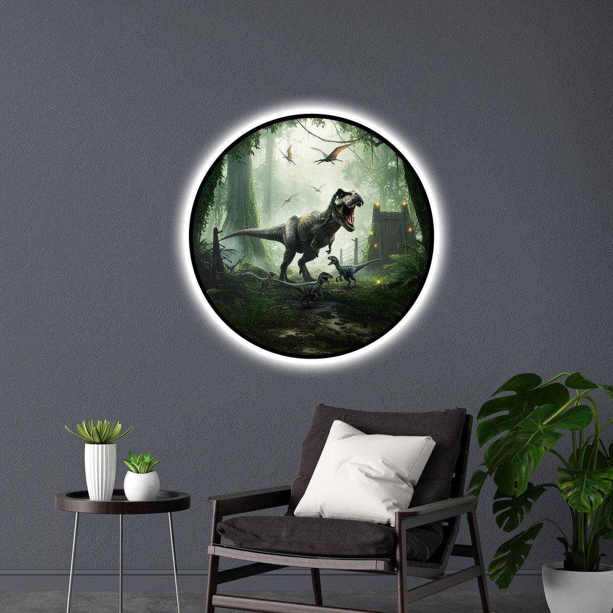 Shining poster - Tyrannosaurus rex - Dinosaurs — T-Tatra HU