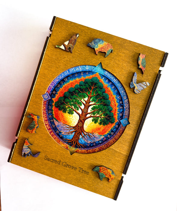 Mandala Sarta - moha - Fa puzzle